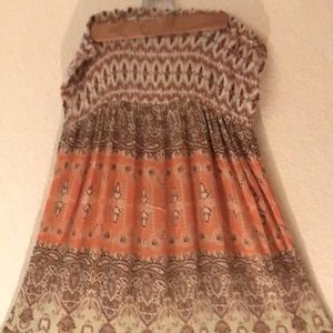 Strapless Maxi Dress